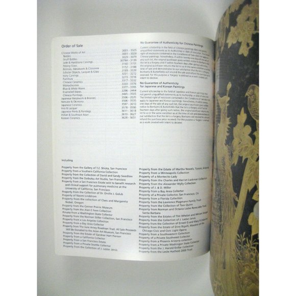 Bonhams Auction Catalog 2012 San Francisco Asian Decorative Arts 19731 - Picture 7 of 8